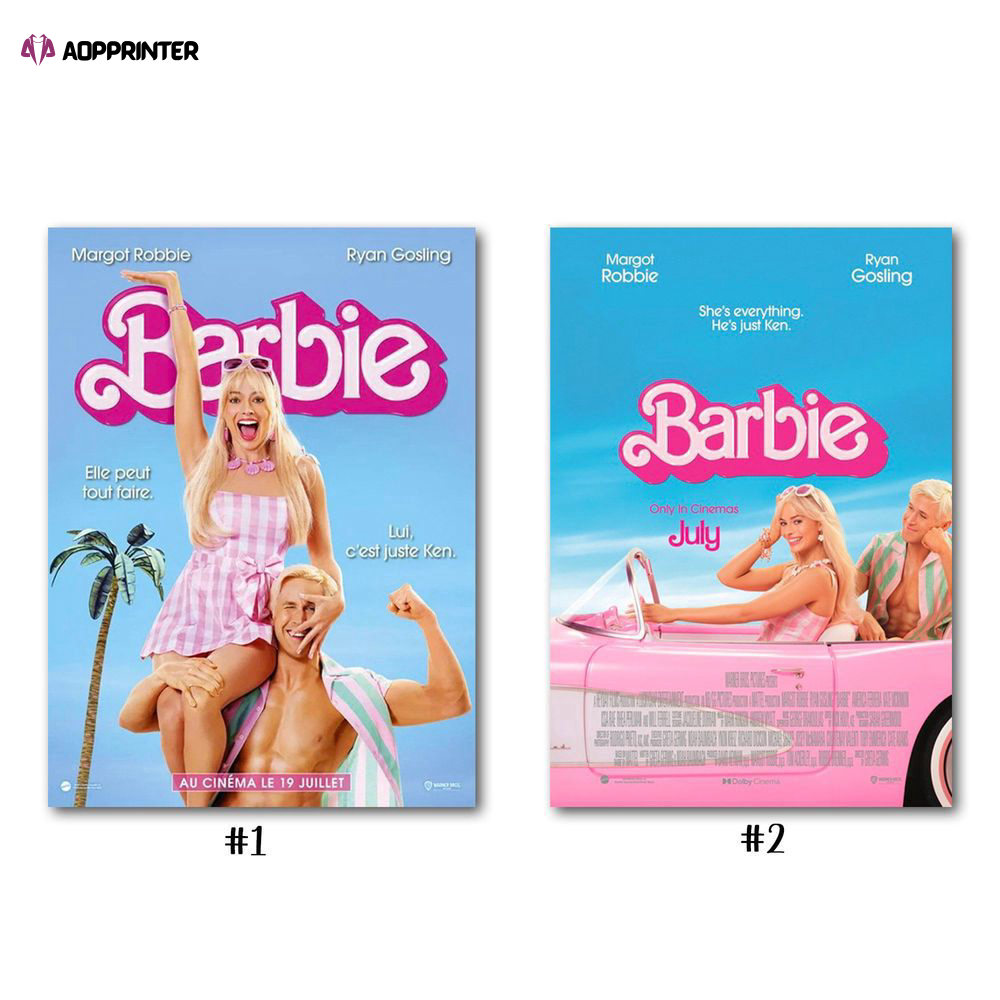 Barbie Movie 2023 Poster – Gift For Home Decoration Barbie Movie 2023