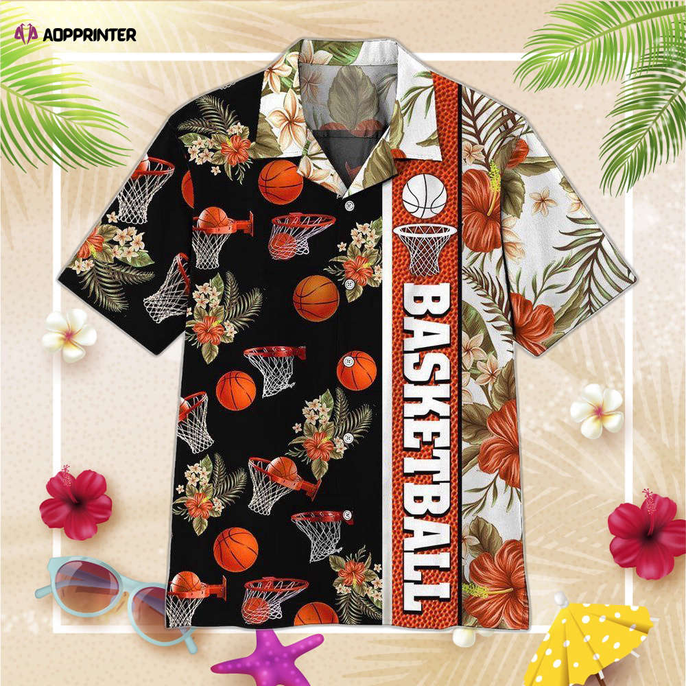 Basketball Custom Hawaiian Shirt, Gift For Men And Women