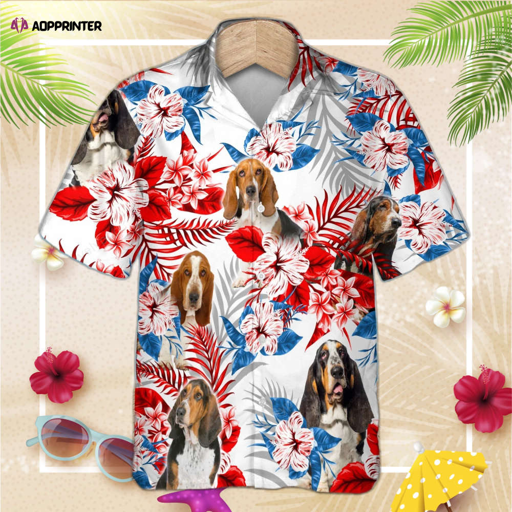 Dachshund American Flag Pattern Hawaiian Shirt, Funny Cow Hawaiian Shirt, For Men Women