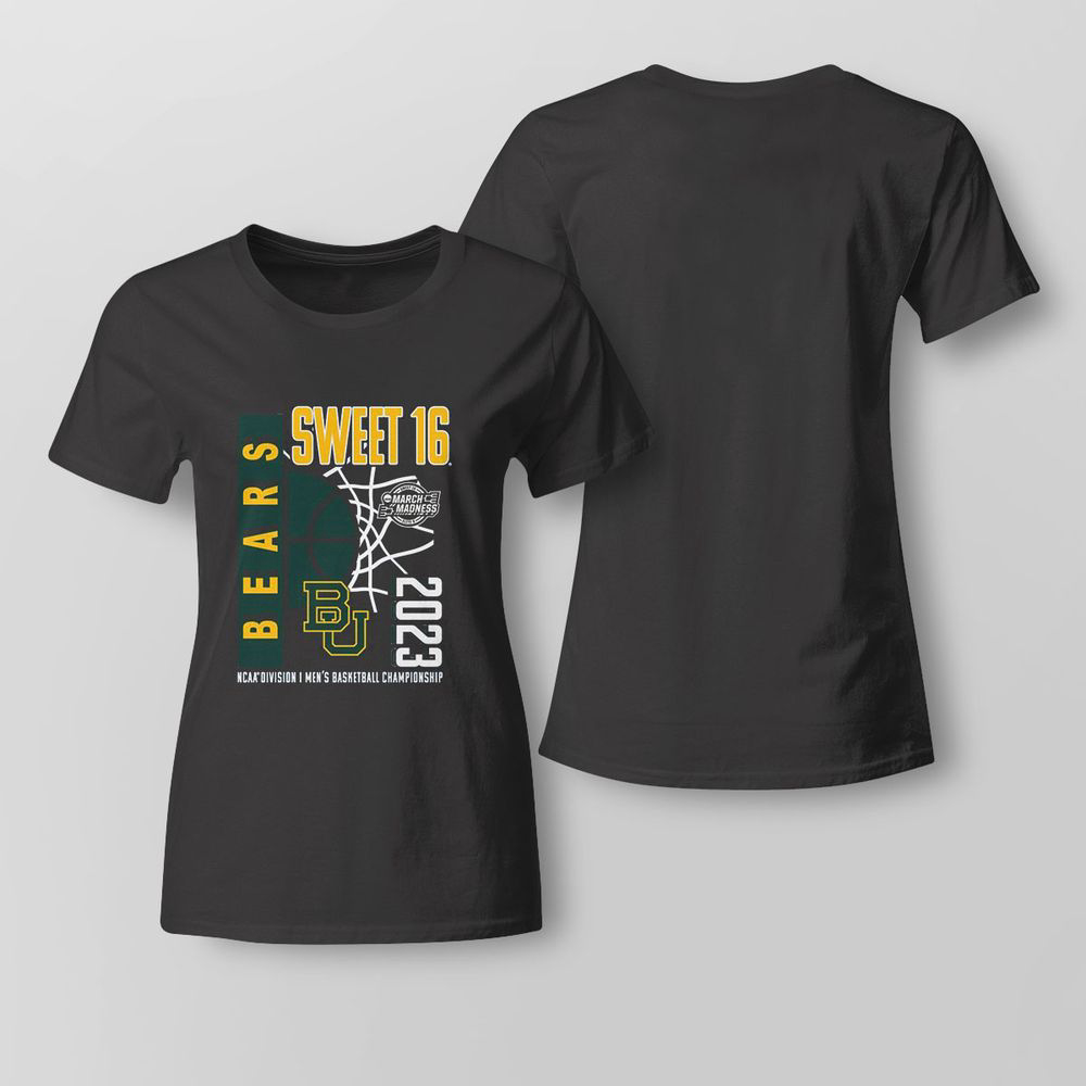 Baylor Mens Basketball Ncaa March Madness Sweet Sixteen 2023 T-shirt For Fans