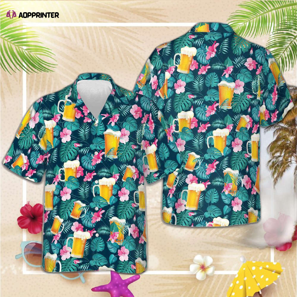 Cocktail Alcohol Drink Hawaiian Shirt For Men Women