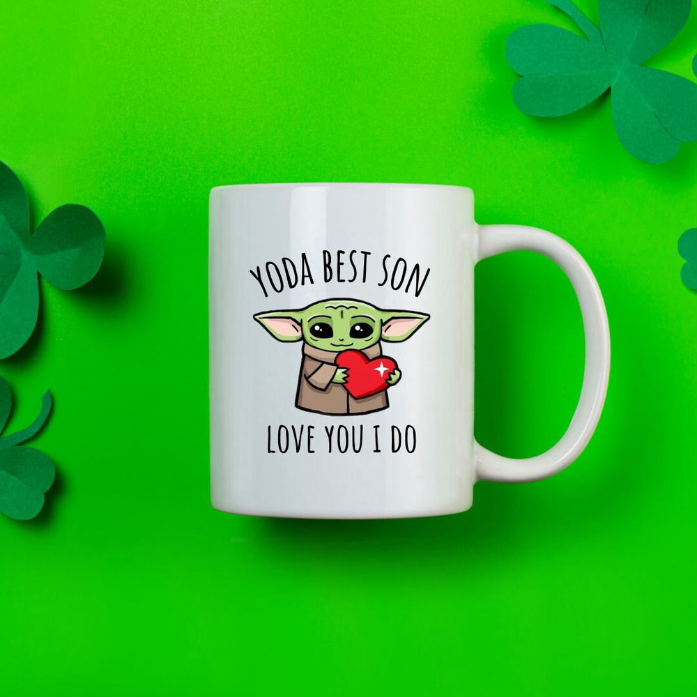 Best Son Ever, Yoda Best Son Mug, Best Son Gift,   Baby Yoda Mug