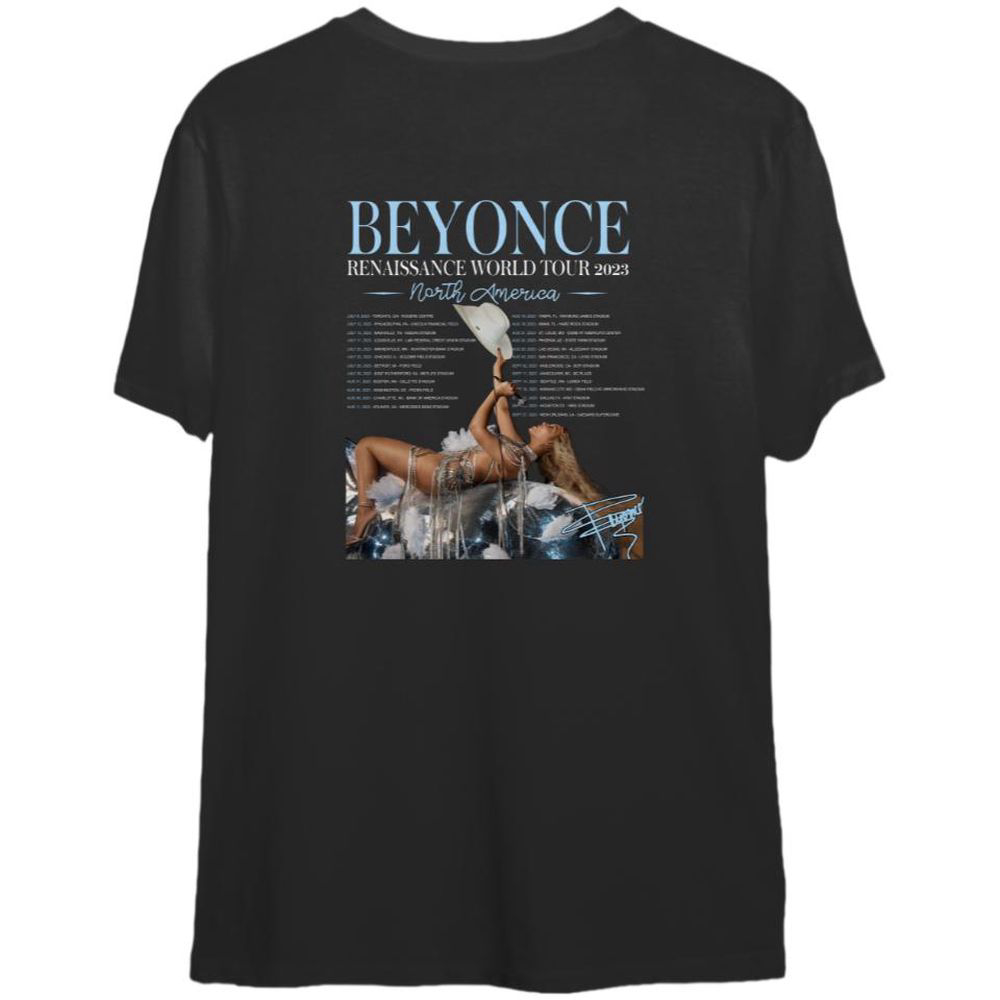 Beyonce Renaissance Tour 2023 T-shirt, Renaissance Two Sides T Shirt