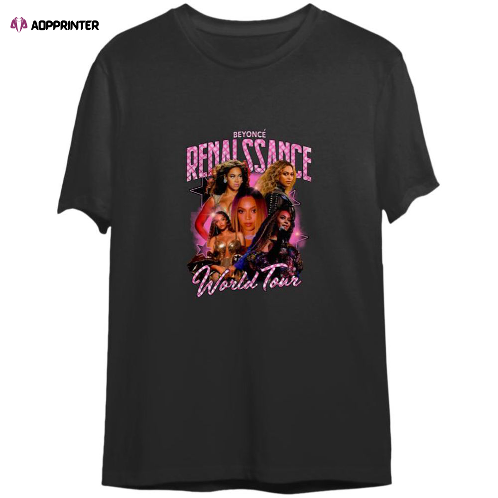 Beyonce Renaissance Tour 2023 T-shirt