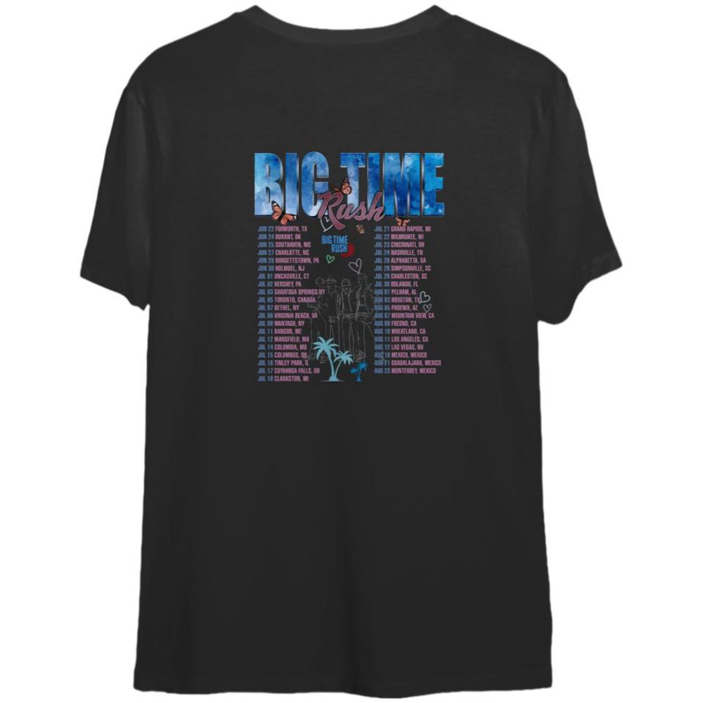 Big Time Rush Can’t Get Enough Tour 2023 Shirt
