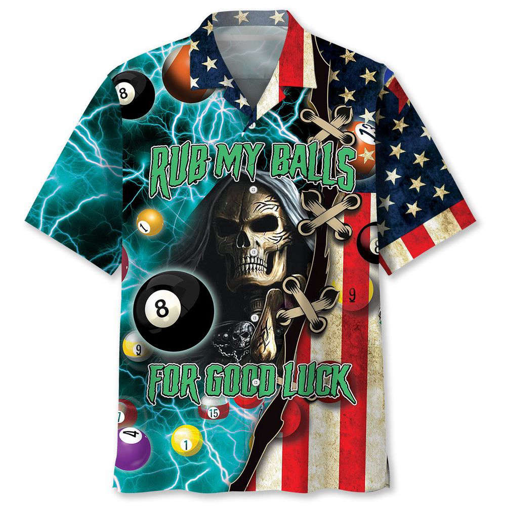 Billiard Luck Hawaiian Shirt, Gift For Men Women