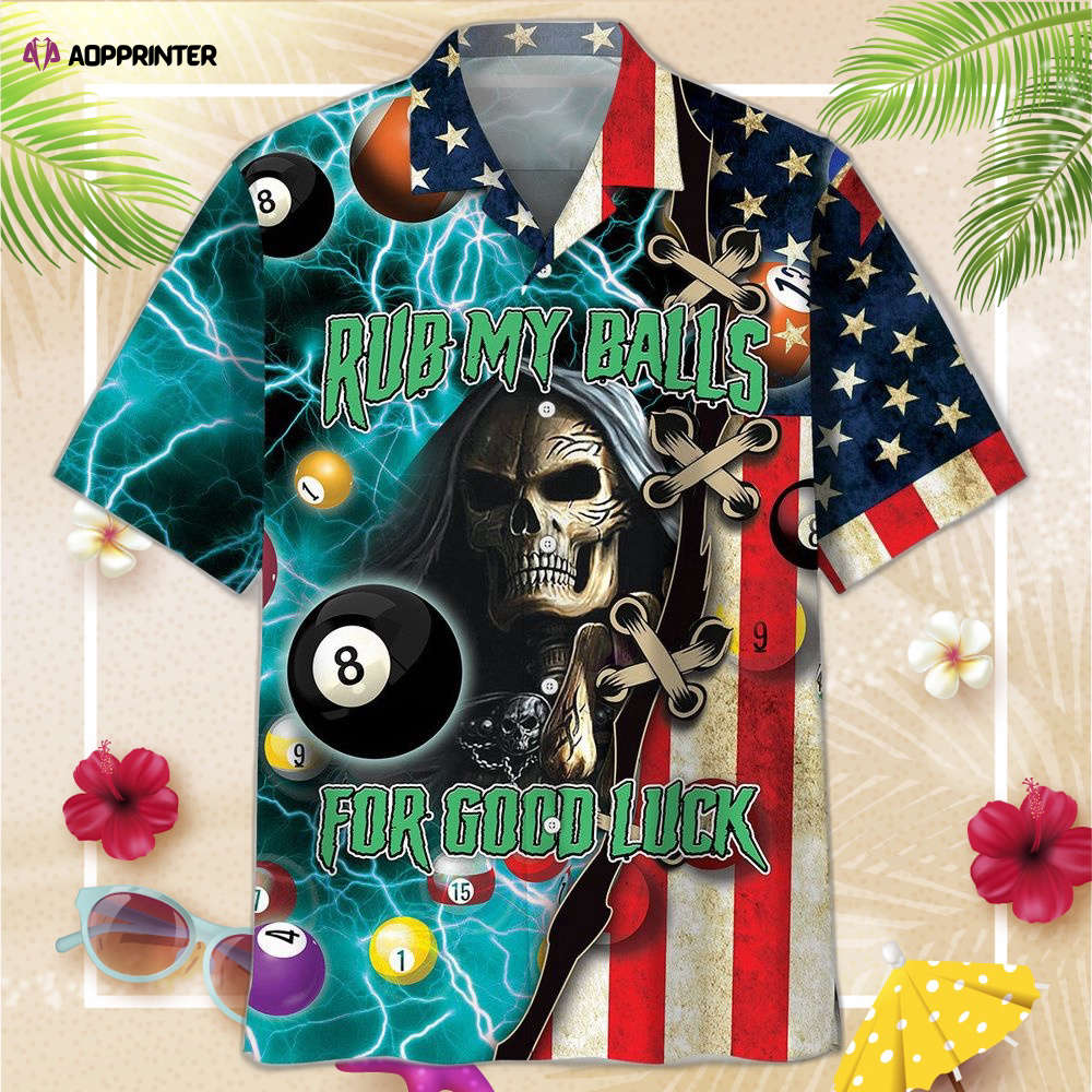 Billiard Luck Hawaiian Shirt, Gift For Men Women