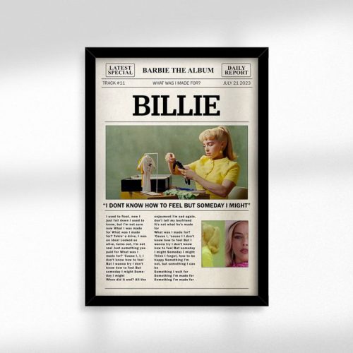 Billie Eilish Poster – Gift For Home Decoration