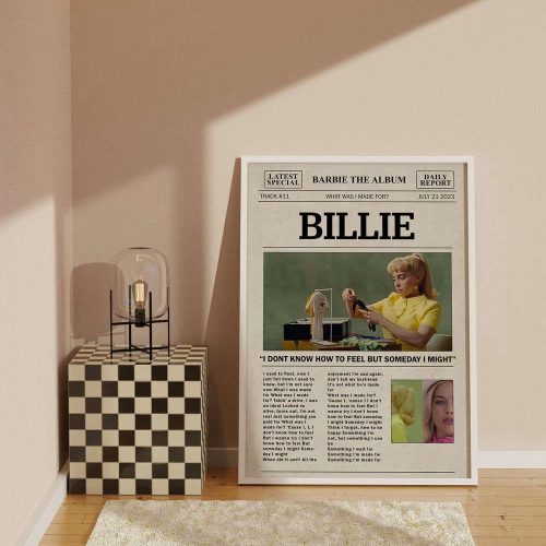 Billie Eilish Poster – Gift For Home Decoration