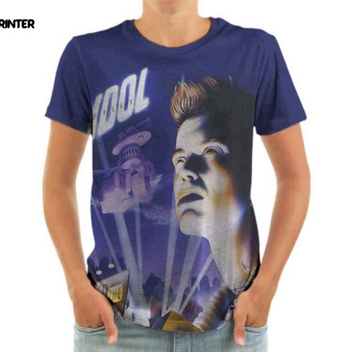 Billy Idol  Music 3D Tshirt