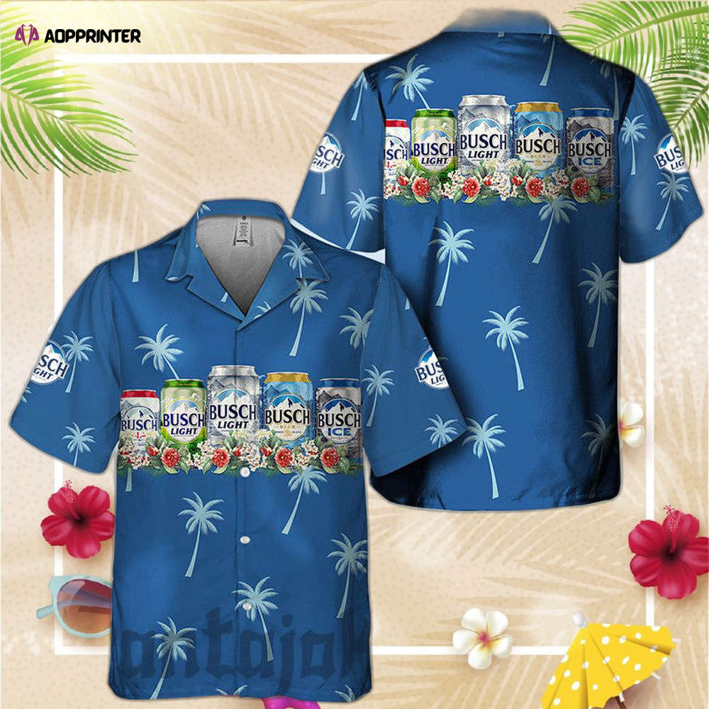 Busch Light Beer Busch Latte Corn 2 Hawaiian Shirt For Men Women