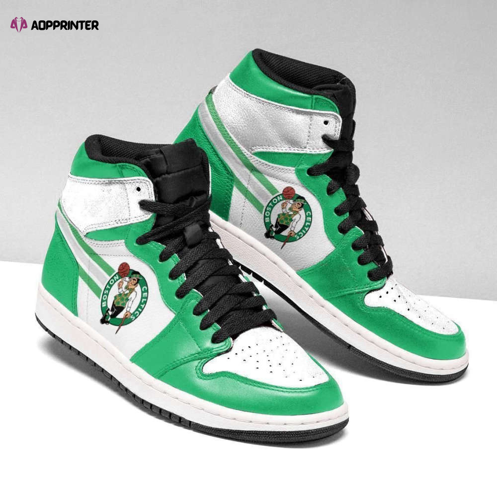 Boston Celtics Nba Air Jordan Sneakers Team Custom Design Shoes Sport Eachstep For Men Women