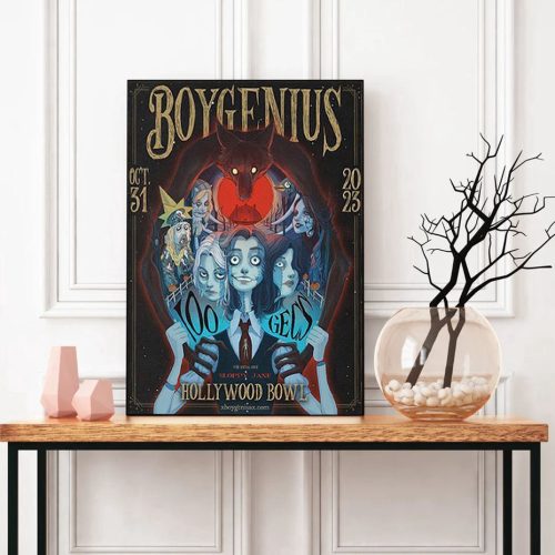 Boygenius Hollywood Bowl Poster – Gift For Home Decoration