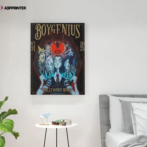 Boygenius Hollywood Bowl Poster – Gift For Home Decoration