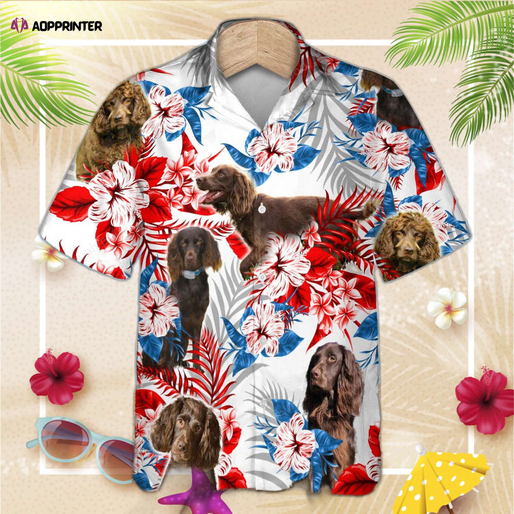 Boykin Spaniel Hawaiian Shirt, Dog Summer Aloha Shirt, For Men Women