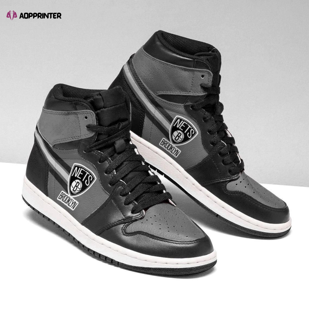 Brooklyn Nets Nba Air Jordan Team Custom Eachstep For Men Women Shoes Sport Sneakers