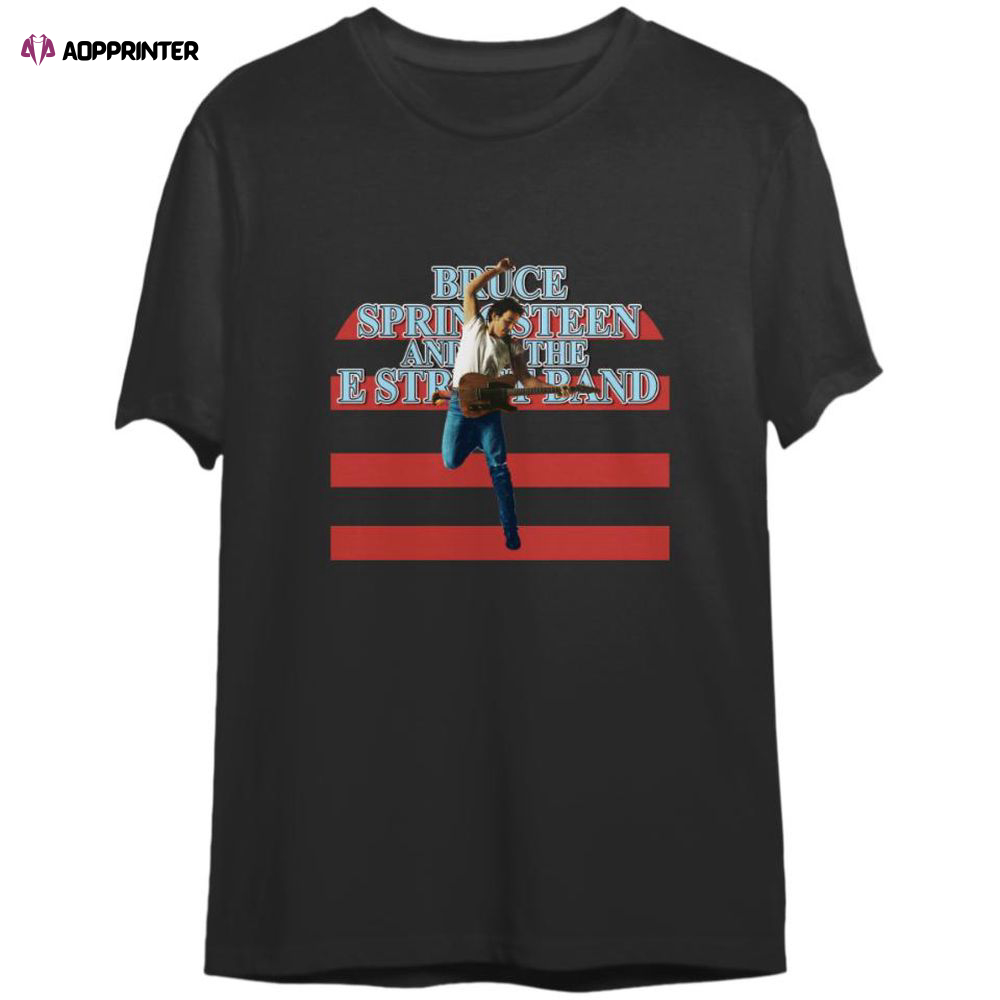 Bruce-Springsteen and E Street Band Born in USA Tour 84-85 T-Shirt