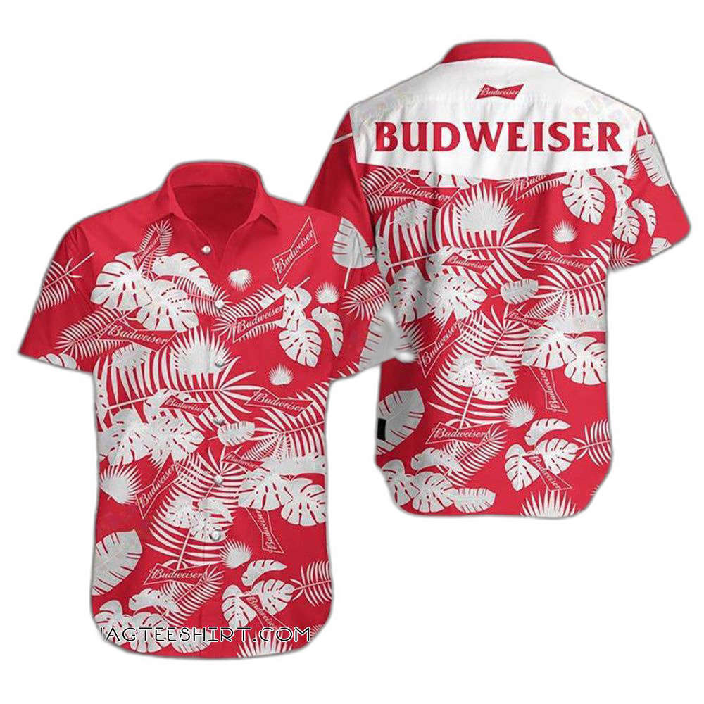 Budweiser Beer Hawaiian Shirt For Men Women, Hawaiian Shirt For Men Women