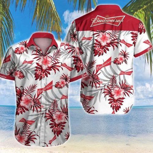 Budweiser Hawaiian Shirt For Men Women Ver2, Hawaiian Shirt For Men Women