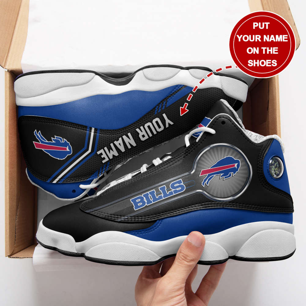 Buffalo Bills Custom Name Air Jordan 13 Sneakers, Best Gift For Men And Women
