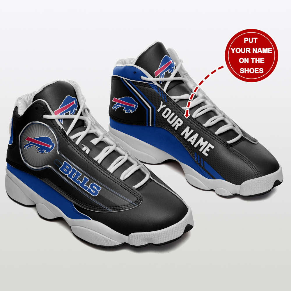 Buffalo Bills Custom Name Air Jordan 13 Sneakers, Best Gift For Men And Women