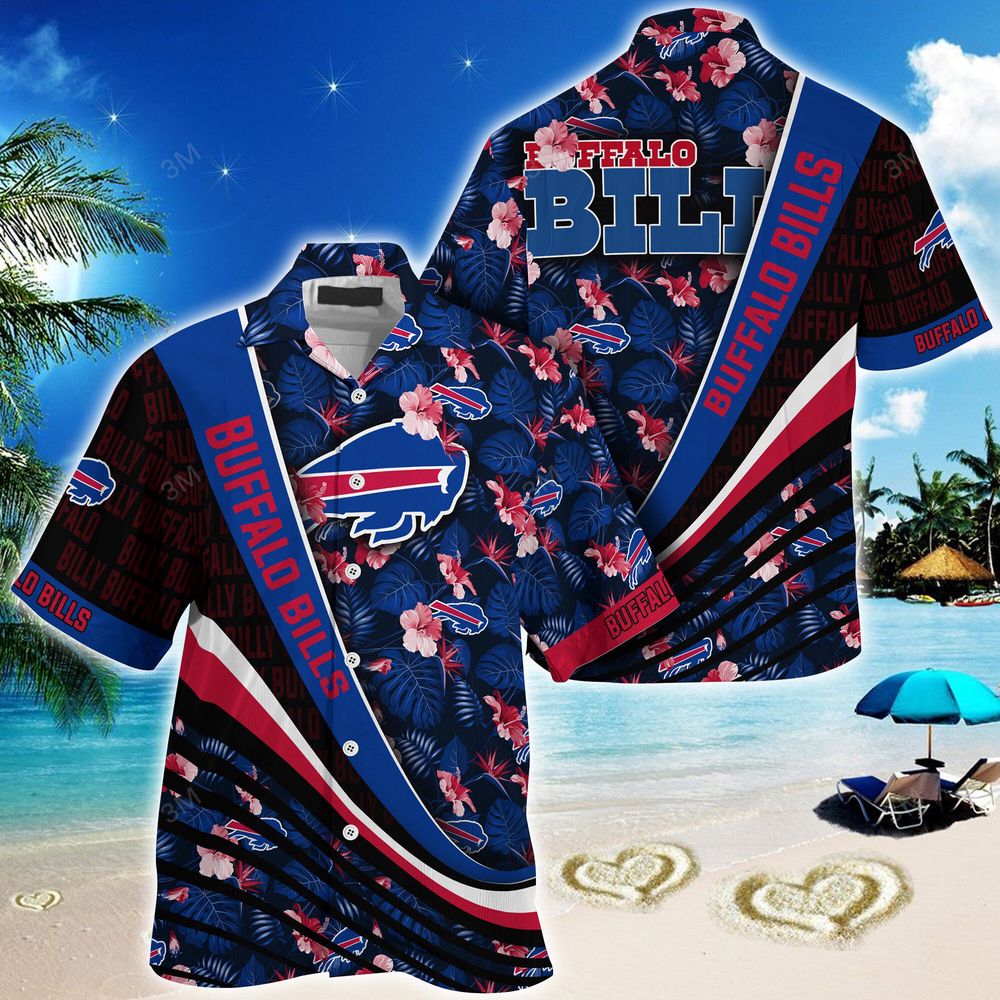 Buffalo Bills NFL-Summer Hawaii Shirt With Tropical Flower PatternFor Men And Women