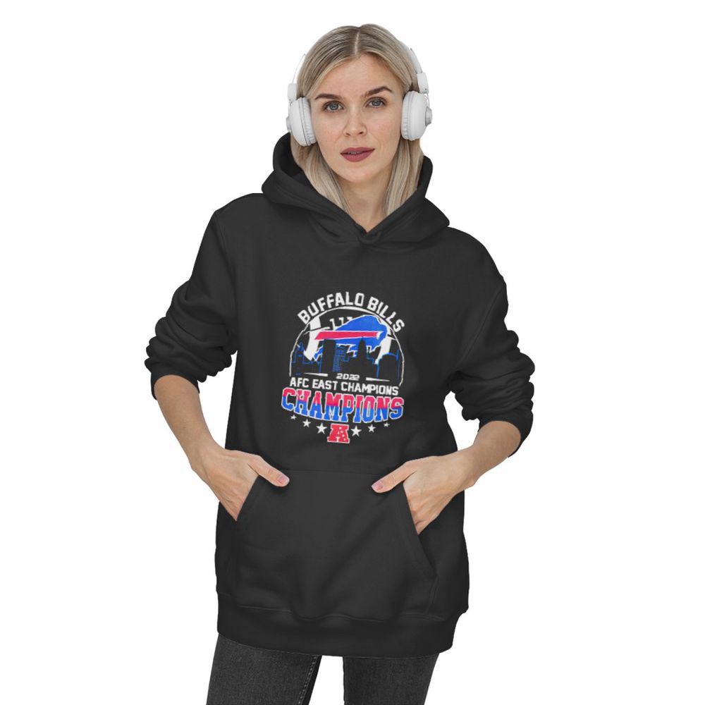 Buffalo Bills Wins Champions 2023 AFC East Championship Hoodie, Gift For Men And Women