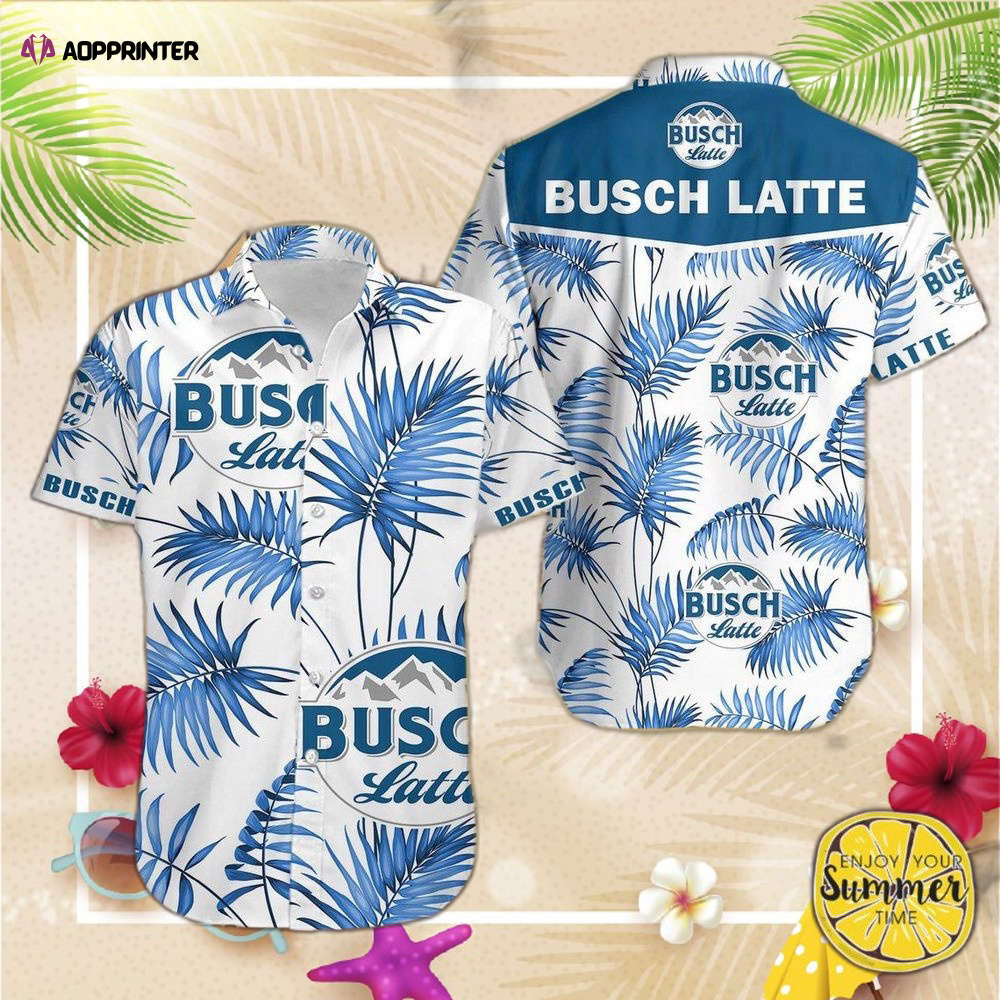 Busch Light Custom Name Hawaiian Shirt For Men Women