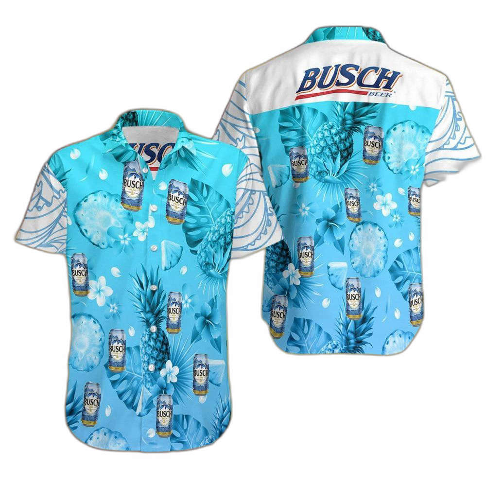 Busch Latte Summer Hawaiian Beach Shirt Hawaiian Shirt For Men Women