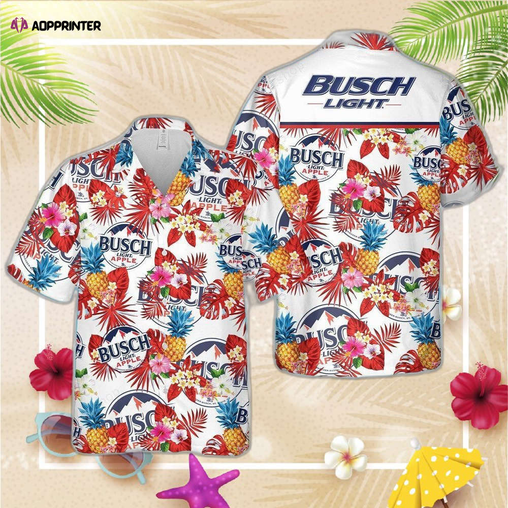 Coors Light Floral Hawaiian Aloha Shirt, Hwaiian For Gift