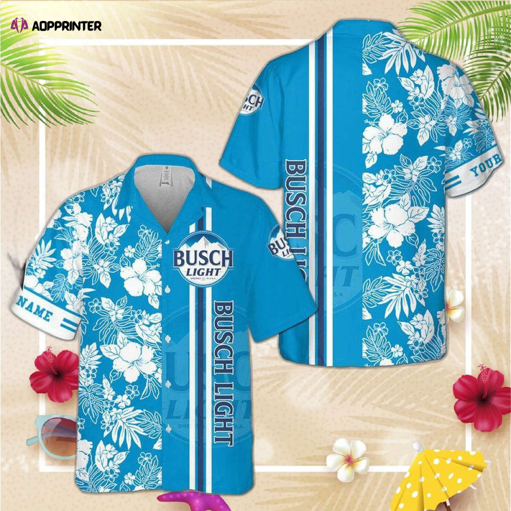 Busch Latte Aloha Shirt Hawaiian Aloha Shirt Hawaiian Shorts Beach Short Shirt,Hawaiian Shirt For Men Women