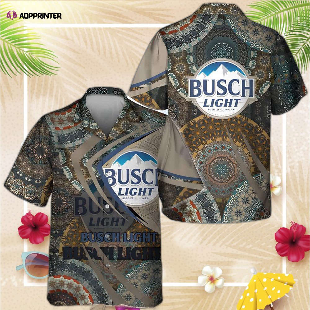 Budweiser Beer Hawaiian Shirt For Men And Women Palm Leaves Pattern Beach Vacation Gift