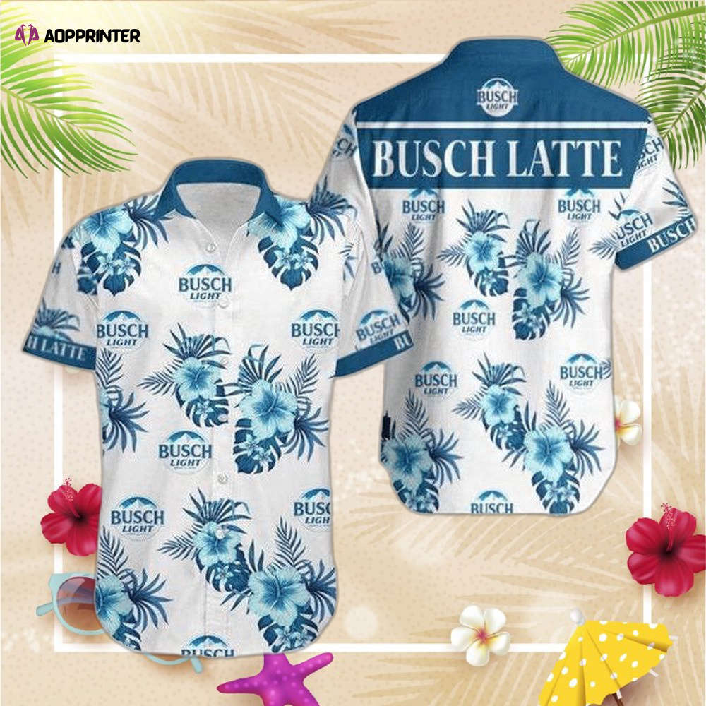 Dark Tropical Budweiser Hawaiian Shirt For Men Women