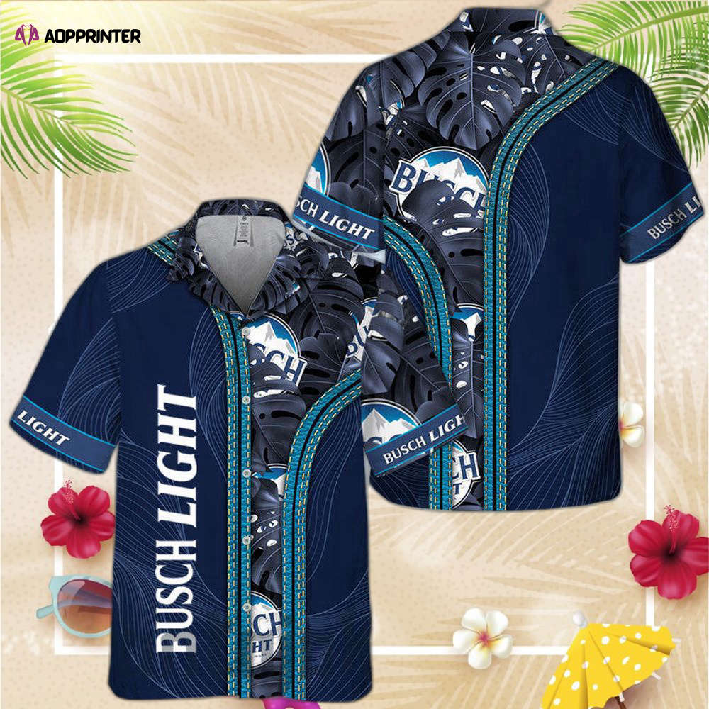 Busch Light Beer Unisex Hawaiian Shirt