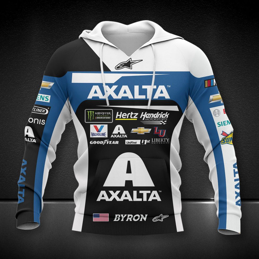 Byron William – Hendrick Motorsports Printing Hoodie, For Men Women