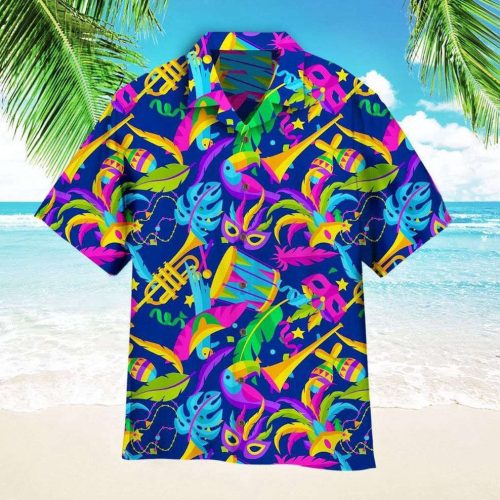 Carnival A Happy Carnival Is Coming Pattern Aloha Hawaiian Shirt, Gift For Men Women