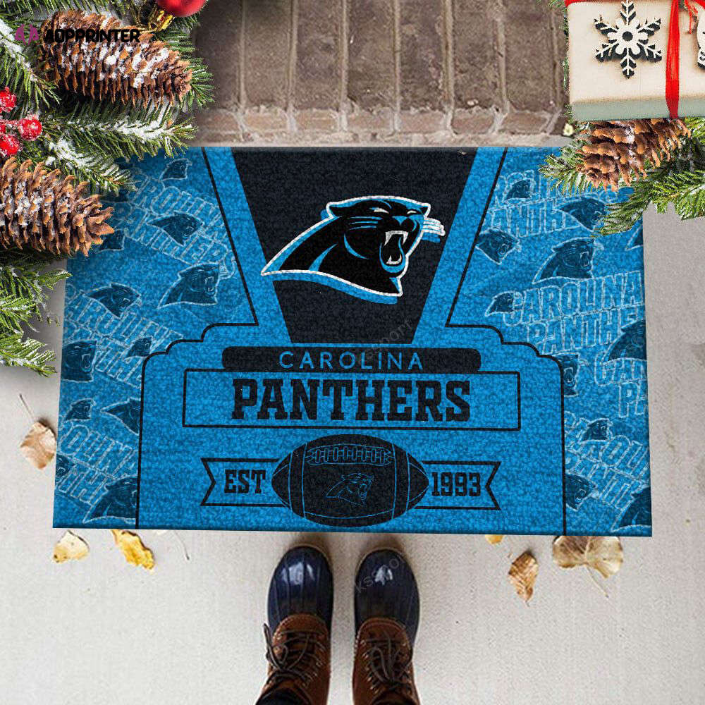 Carolina Panthers  Doormat, Best Gift For Home Decor