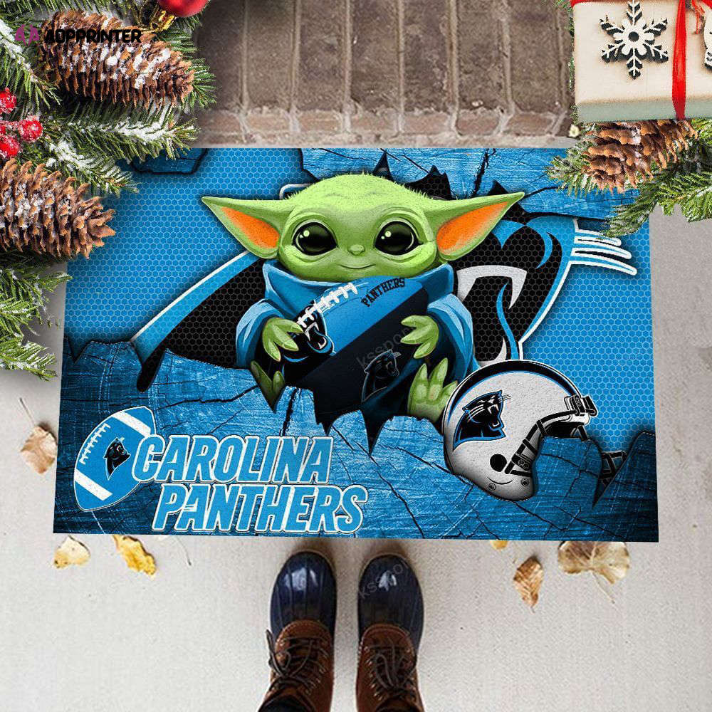 Carolina Panthers  Doormat, Best Gift For Home Decor