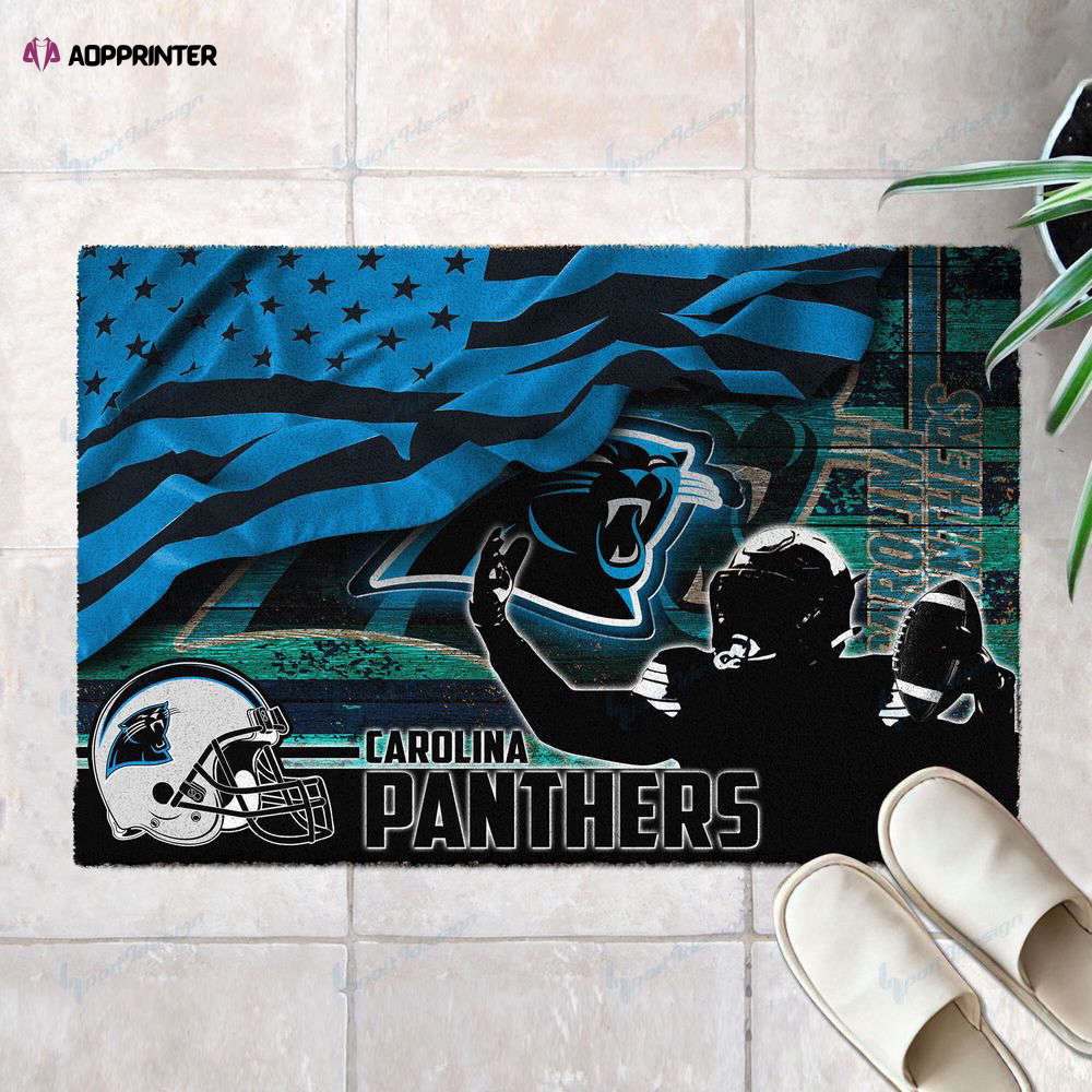 Carolina Panthers  Doormat, Best Gift For Home Decor