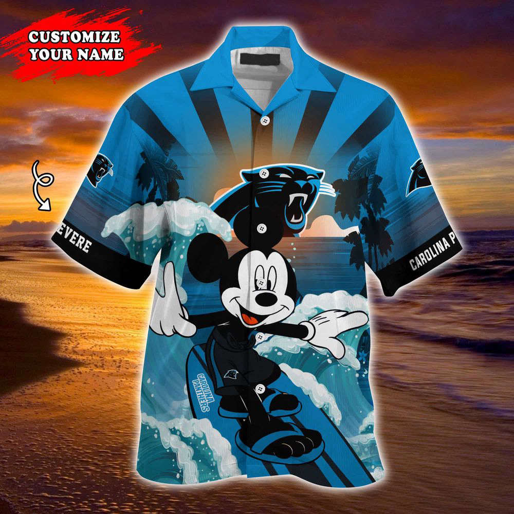 Carolina Panthers NFL-Summer Customized Hawaii Shirt For Sports Fans