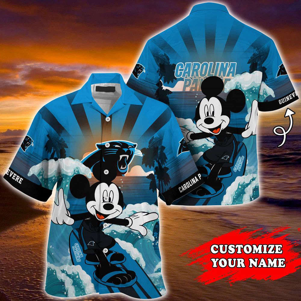 Carolina Panthers NFL-Summer Customized Hawaii Shirt For Sports Fans