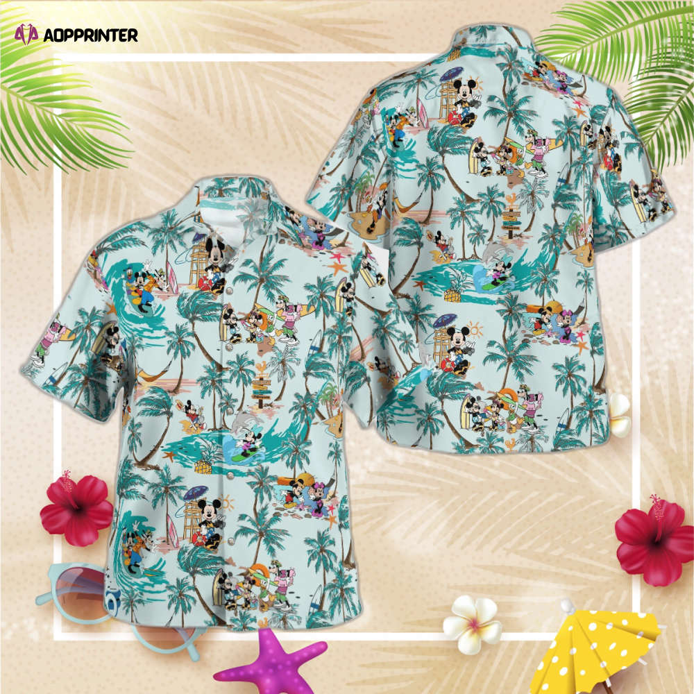 Cartoon Cute Fashion Hawaiian Shirt, Gift For Men Women