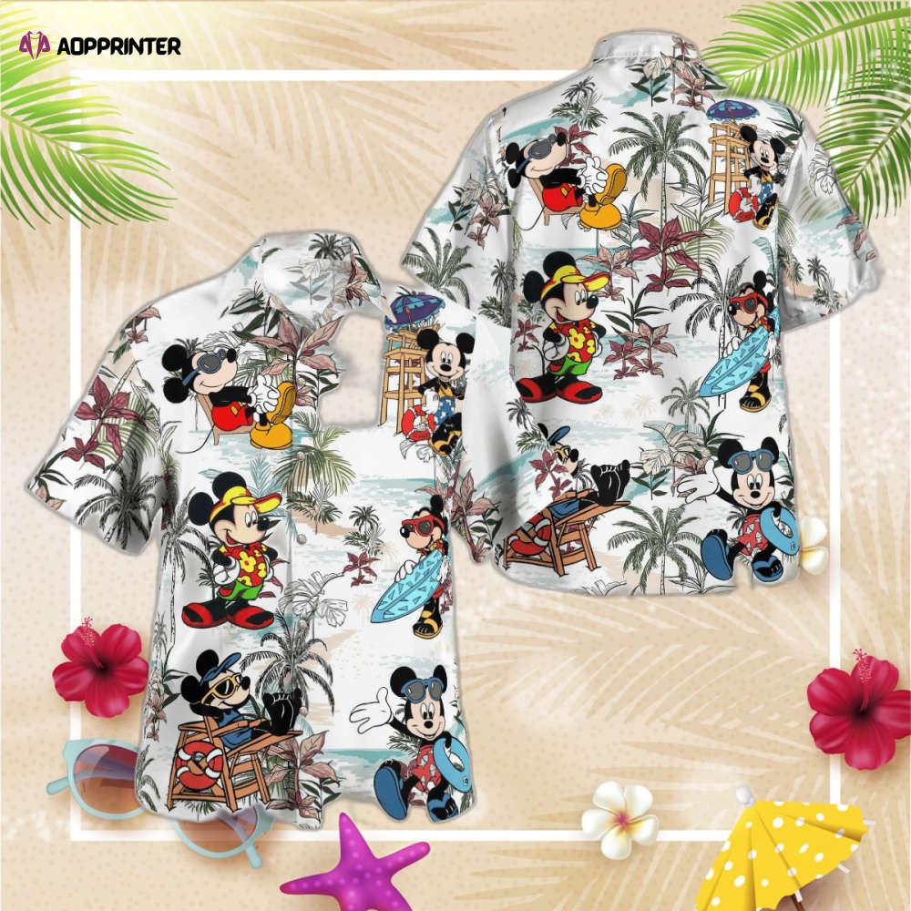 Cartoon Cute Fashion Hawaiian Shirt, Gift For Men Women