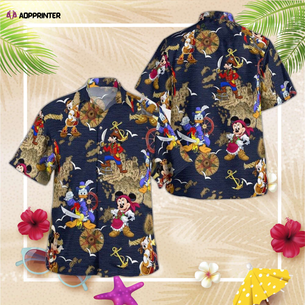 Cartoon Cute Fashion Hawaiian Shirt, Gift For Men Women