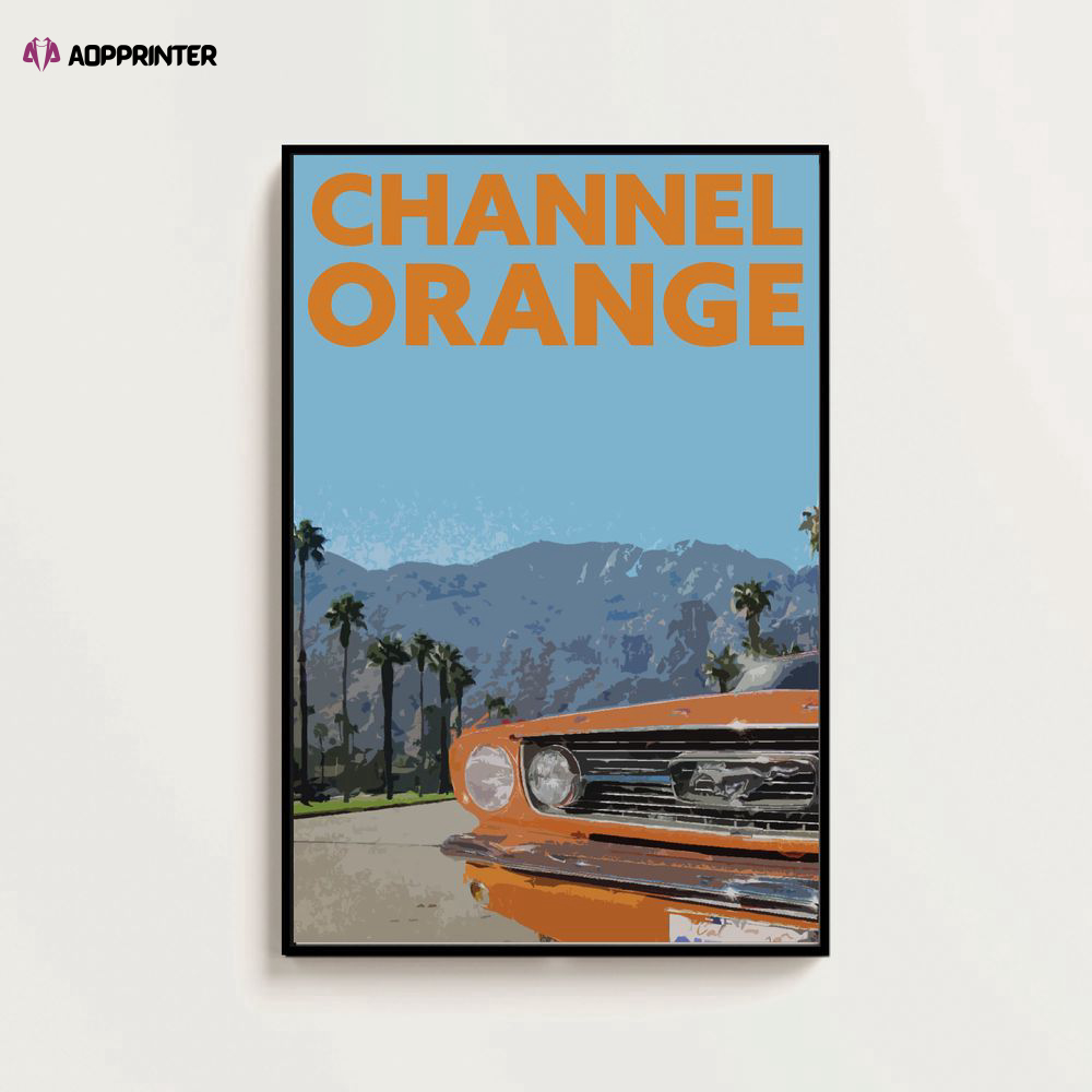 Channel Orange Poster – Gift For Home Decoration Frank Ocean