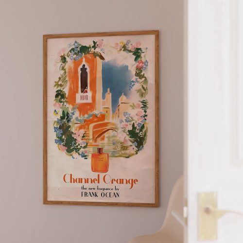 Channel Orange Vintage, Frank Ocean Poster, Best Gift For Home Decoration
