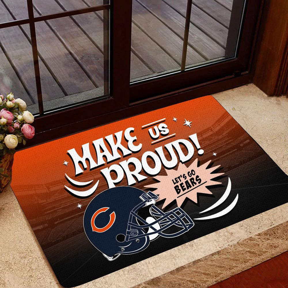 Chicago Bears Doormat, Gift For Home Decor