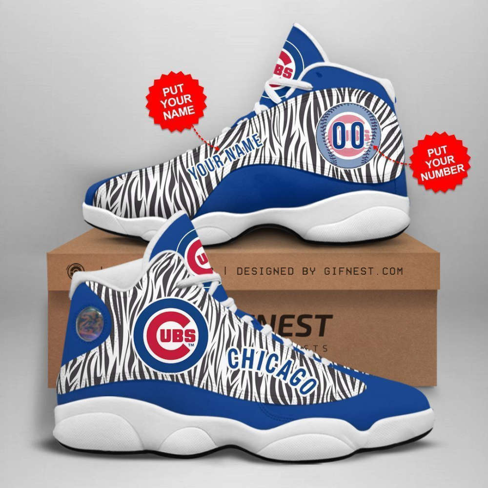Chicago Cubs Air Jordan 13 Sneakers, Best Gift For Men And Women