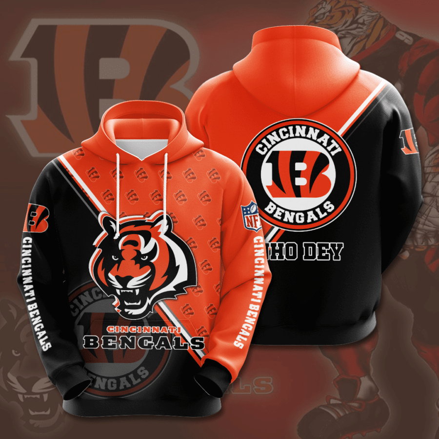 Cincinnati Bengals 3D   Hoodie, Best Gift For Men And Women