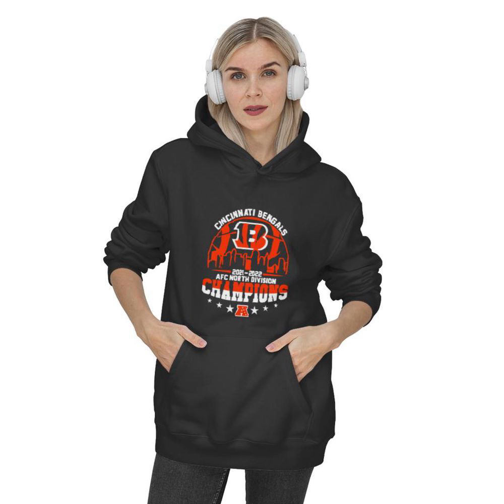 Cincinnati Bengals AFC North Division Champions Hoodie, Gift For Men And Women